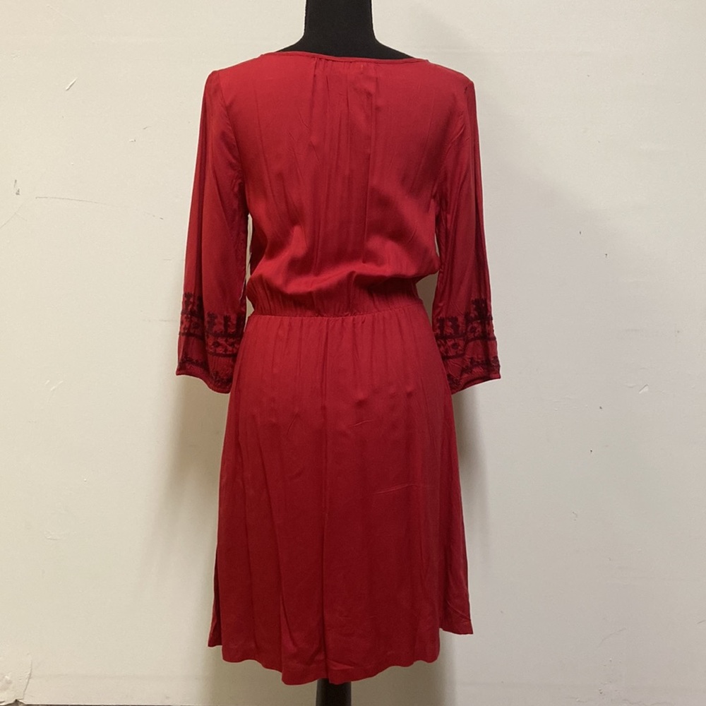Old Navy - Women's V-Neck Dress with Front Tie (NWT) - Picture 2 of 9